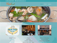 Tablet Screenshot of mintleafthaicuisine.com